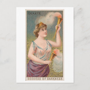 Carte Postale Strong Women Series #58 : Hekate Darkness Vintage