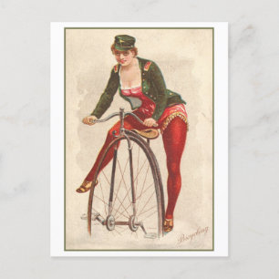 Carte Postale Strong Women Series #60 : Cyclisme Vintage