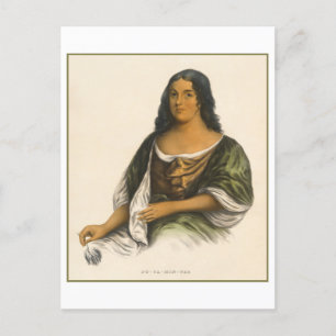 Carte Postale Strong Women Series #62 : Pocahontas
