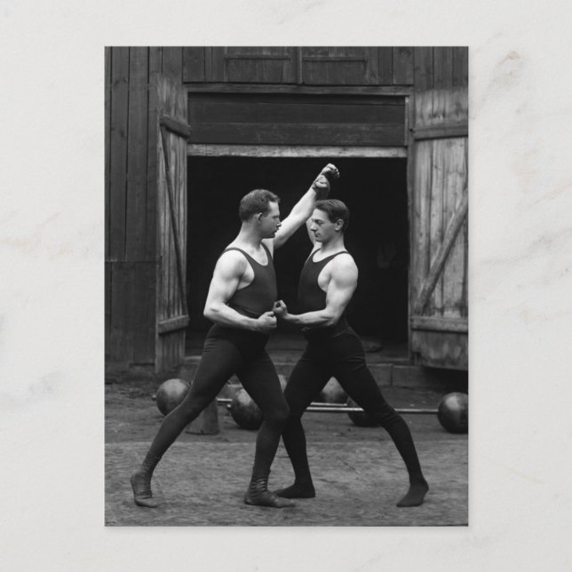 Carte Postale Strongman Match (Devant)