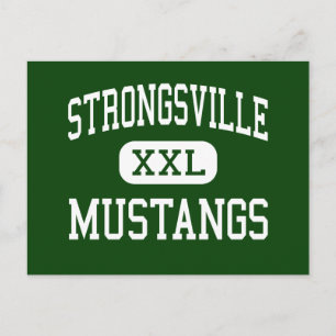 Carte Postale Strongsville - Mustangs - High - Strongsville Ohio