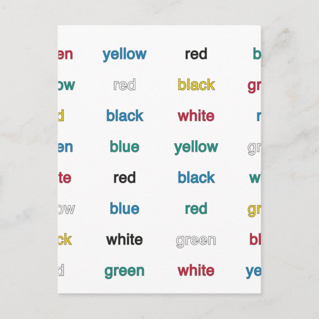 Carte Postale Stroop (Devant)
