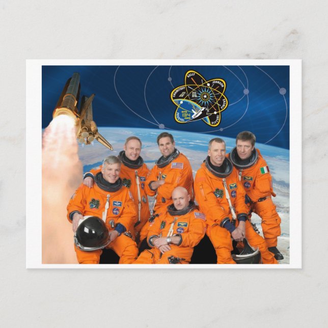 Carte Postale STS-134_Official_Crew_Photo (Devant)