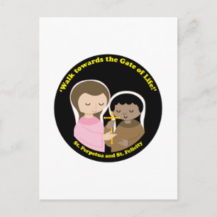 Carte Postale Sts. Perpetua et Felicity