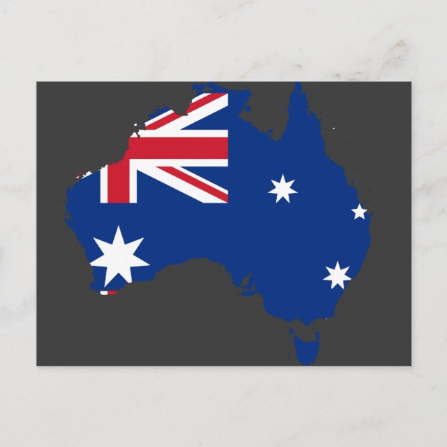 Carte Postale stub australien, Australie (Devant)