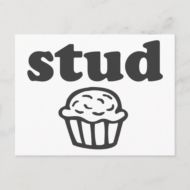 Carte Postale Stud Muffin (Devant)