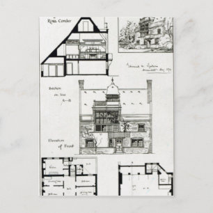 Carte Postale Studio et gîte pour Miss Rosa Corder