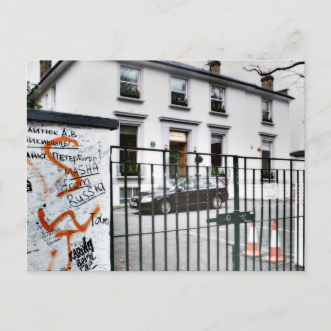Carte Postale Studio Famous Abbey Road (Devant)
