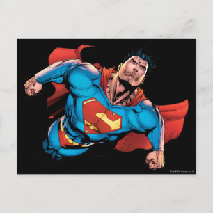 Carte Postale Style de bande dessinée Superman