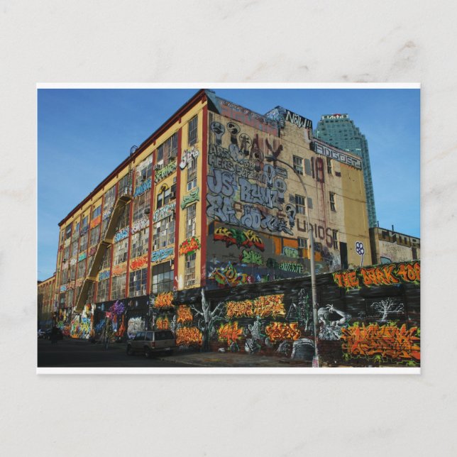 Carte Postale Style de malade nyc graffiti (Devant)