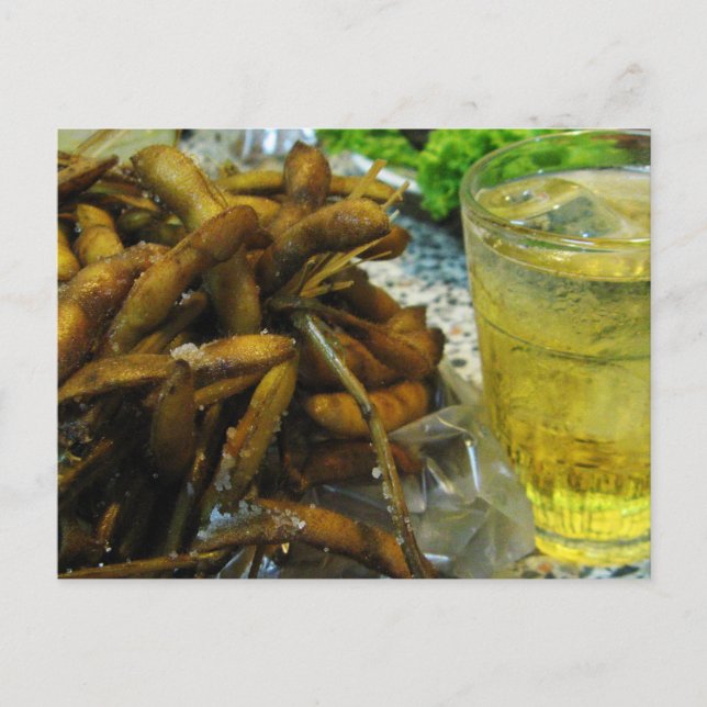 Carte Postale Style Edamame Thai (Devant)