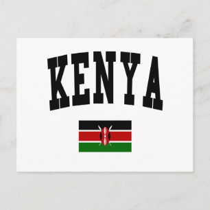 Carte Postale Style Kenya