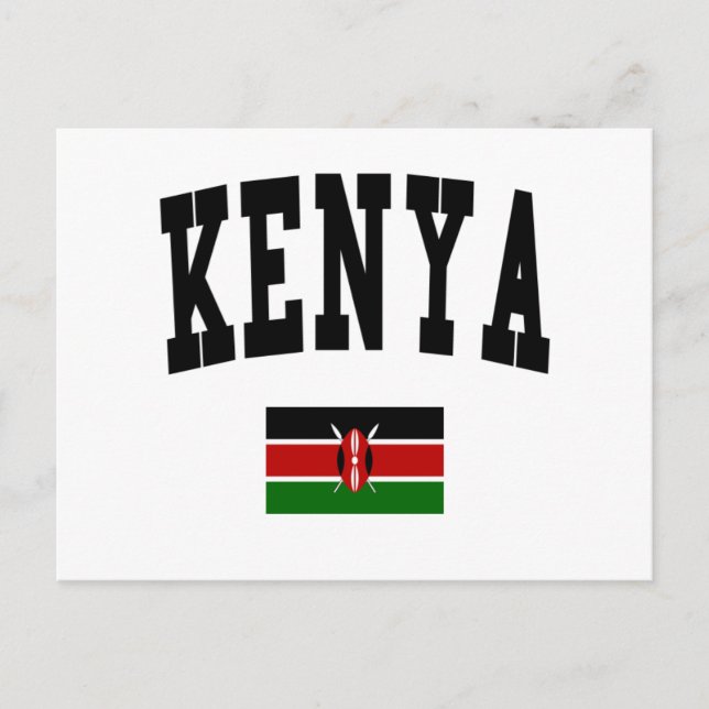 Carte Postale Style Kenya (Devant)