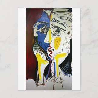Carte Postale Style Kiss