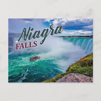 Carte postale style Niagara Falls 90's