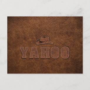 Carte Postale Style occidental YAHOO