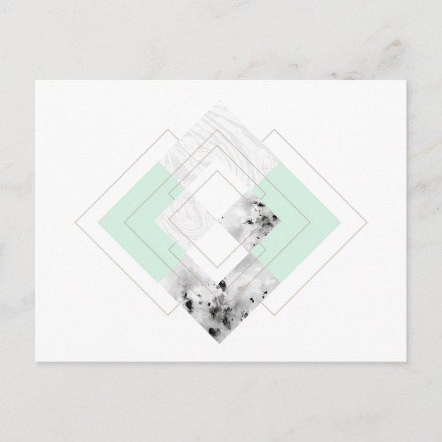 Carte Postale Style Scandinave Design Outlé (Devant)