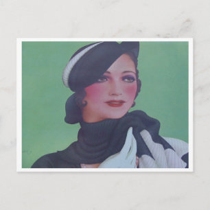 Carte Postale Style vintage 1932