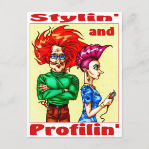 Carte Postale Stylin' & Profilin'