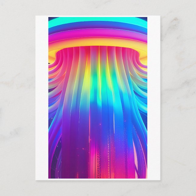 Carte Postale Submergé par une force de diversité technologique (Devant)