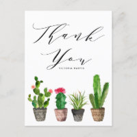 Succulents pointillés et Merci de graduation de Ca