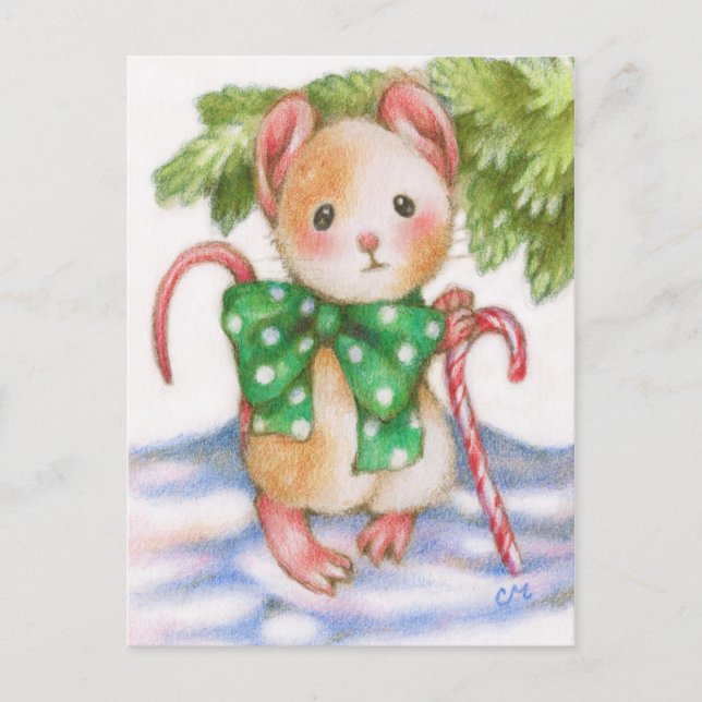 Carte postale Sucre de canne Fête de Noël (Devant)