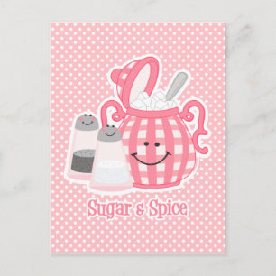 Carte postale Sucre et épices