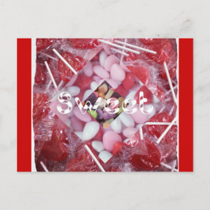 Carte postale sucrée