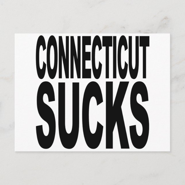 Carte Postale Sucs Connecticut (Devant)