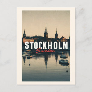Carte Postale Suède de Stockholm