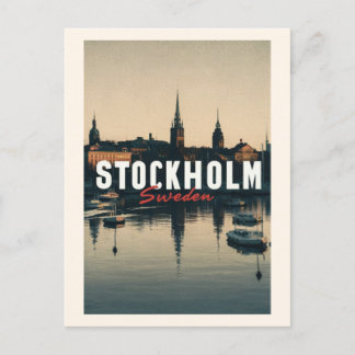 Carte Postale Suède de Stockholm