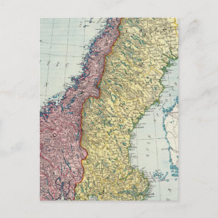 Carte Postale Suède et Norvège 5
