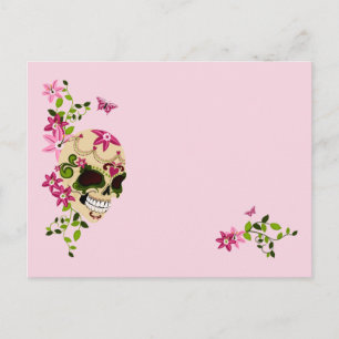Carte Postale Sugar Skull [Día de Muertos]