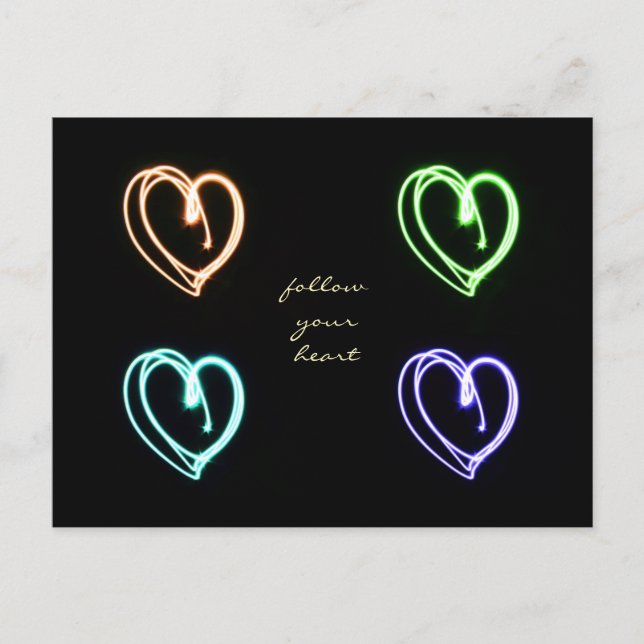 Carte Postale Suis ton coeur de l'art pop (Devant)