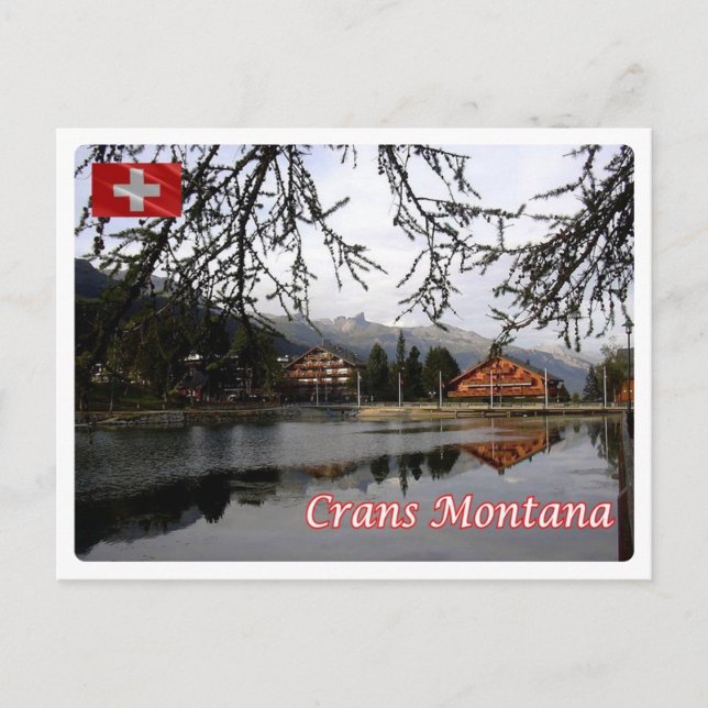 Carte Postale Suisse - Crans Montana - (Devant)
