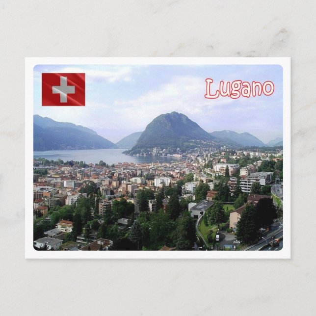 Carte Postale Suisse - Lugano - (Devant)