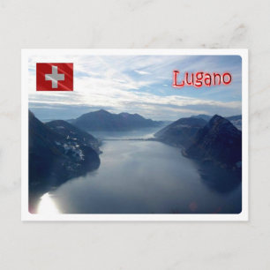 Carte Postale Suisse - Lugano -