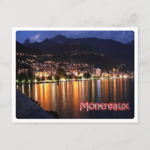 Carte Postale Suisse - Montreaux -