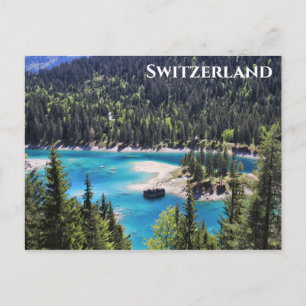 Carte Postale Suisse Swiss Alpine Lake
