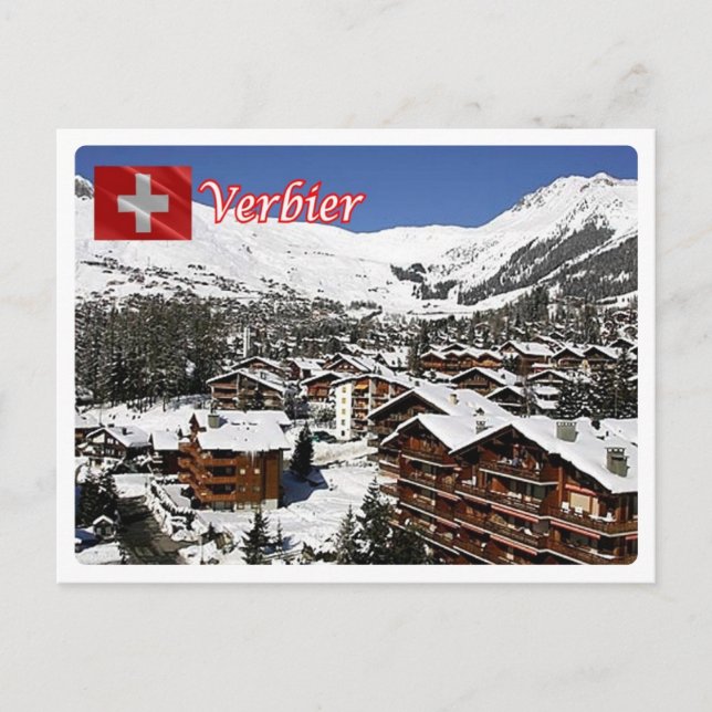 Carte Postale Suisse - Verbier - (Devant)