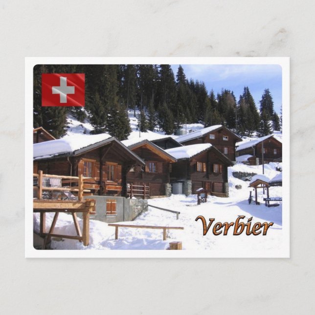 Carte Postale Suisse - Verbier - (Devant)