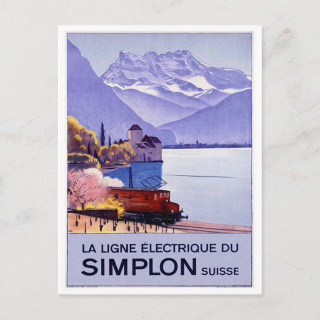 Carte Postale Suisse vintage - (Devant)