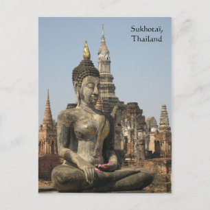 Carte Postale Sukhotaï, Thaïlande