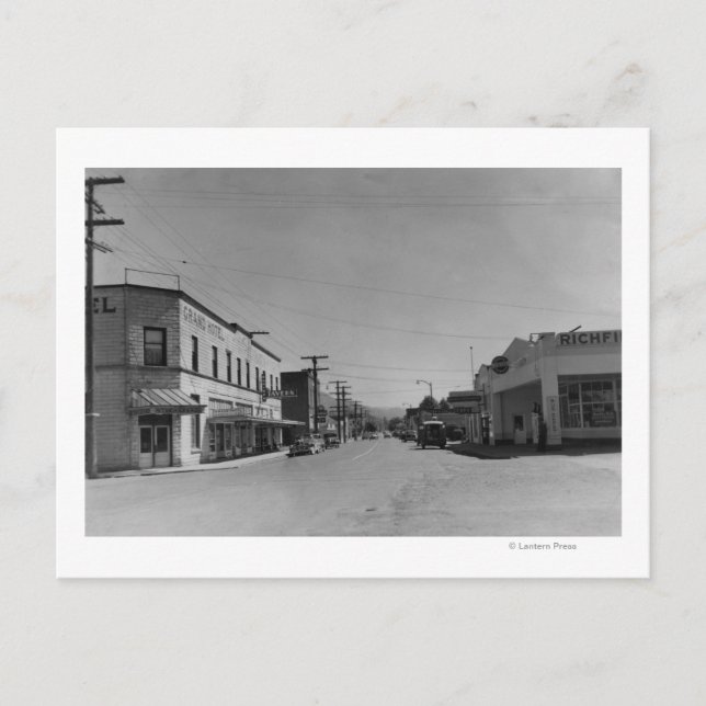 Carte Postale Sumas, WA - Vue de Downtown Street (Devant)
