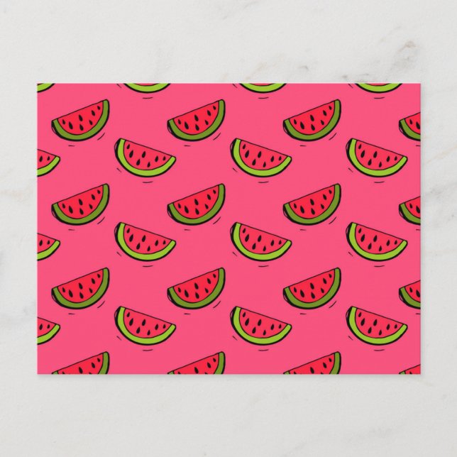 Carte Postale Summer Watermelon (Devant)