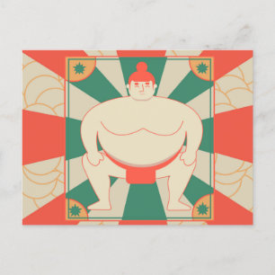 Carte Postale Sumo