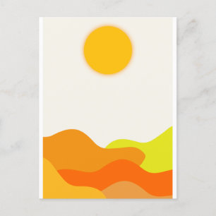 Carte postale Sun