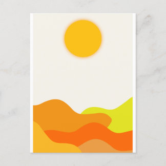 Carte postale Sun