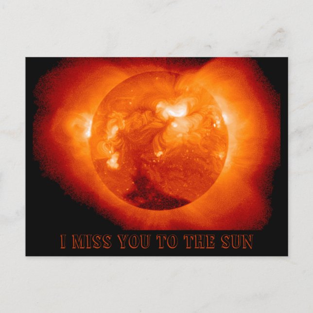 Carte postale Sun (Devant)