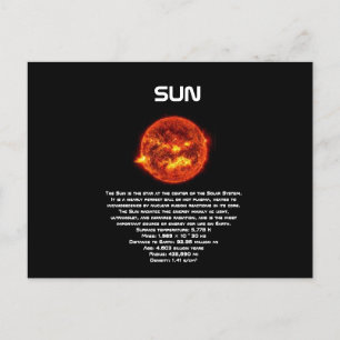 Carte postale Sun